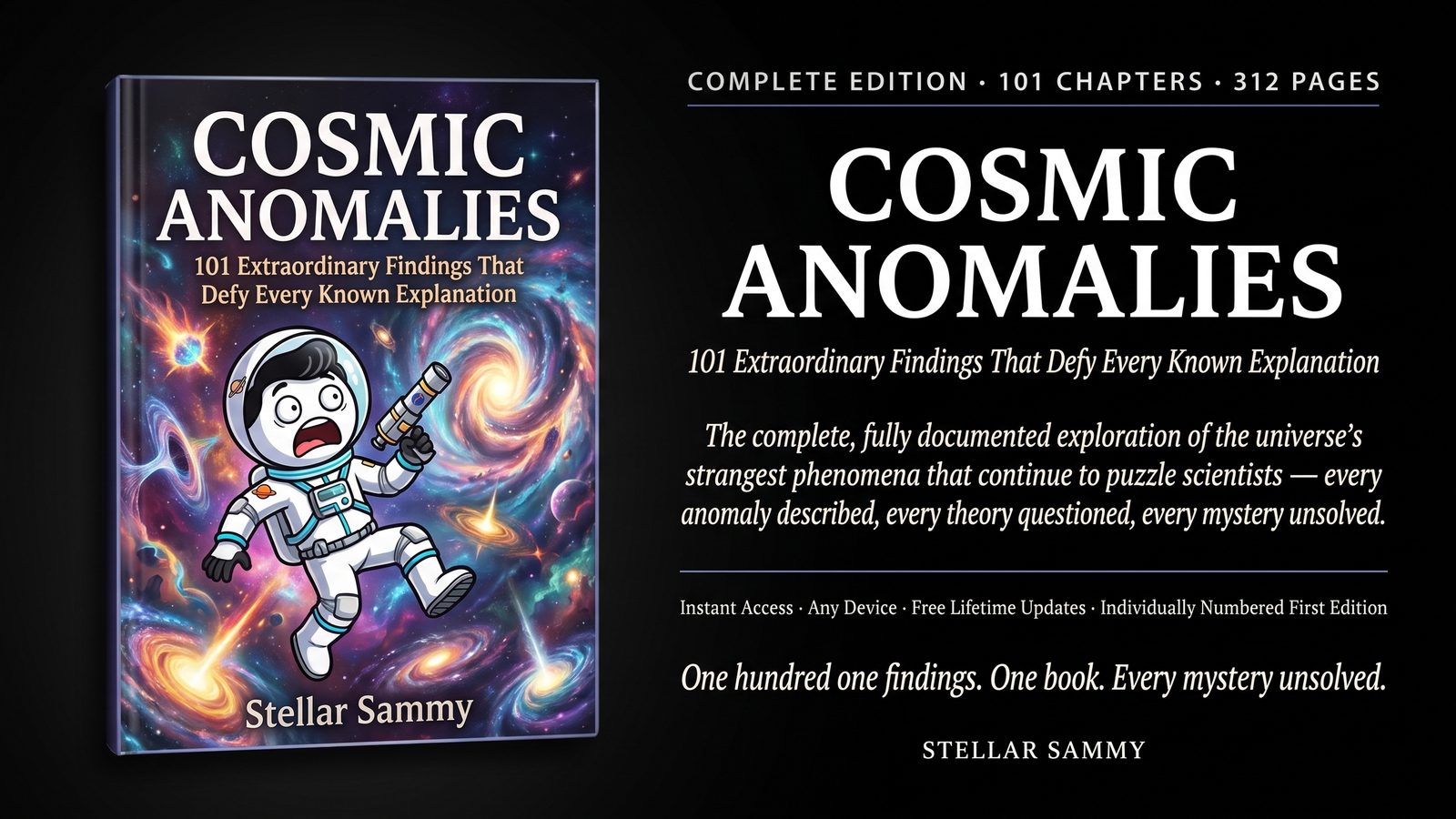 Cosmic Anomalies ebook cover and details